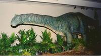 Apatosaurus, Scale 1/2, Replacement Value $74,000, Located in Piedmont AL, Also comes with Information Pedestal