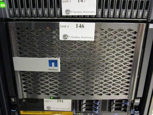 NETAPP AFF8040 FILER SYSTEM WITH DUAL CONTROLLER (ROW 9 - RACK 4) (DELAYED PICKUP 8-28-18 THRU 8-30-18)