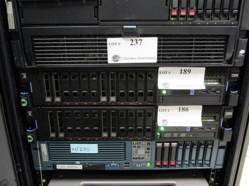 IBM POWER S822L POWER 8 SERVER MT:8247 22L WITH 2 X 8-CORE 4.1 GHZ, 8X 32GB RAM, 4 X 146GB 15K SAS SFF-3 HARD DRIVES 00FX876 (ROW 9 - RACK 4) (DELAYED