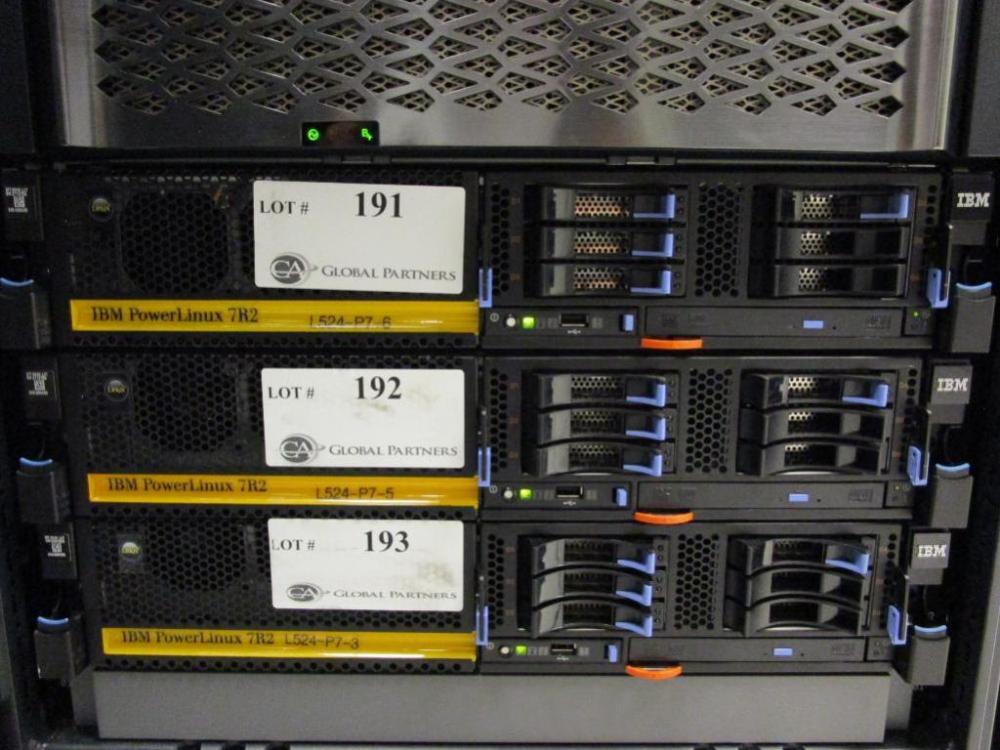 Ibm Powerlinux IBM POWERLINUX 7R2 SERVER MT:8246 L2T WITH 2 X 8-CORE 4.2GHZ POWER7 , 4 ...