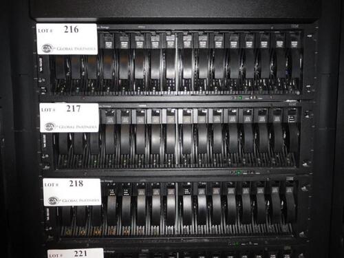 IBM 1814-52A EXP520 STORAGA EXPANSION UNIT WITH 16 X 2TB E 7.2K SATA HARD DRIVES 59Y5484 (ROW 8 - RACK 1) (DELAYED PICKUP 8-28-18 THRU 8-30-18)