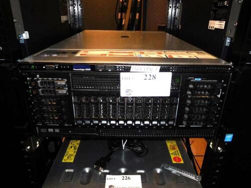 DELL POWEREDGE R930 4 X INTEL XEON 2.2GHZ 16-CORE E7-8860 V3, 2X 146GB 15K SAS HARD DRIVES (ROW 9 - RACK 1) (DELAYED PICKUP 8-28-18 THRU 8-30-18)