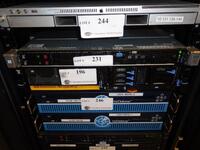 HP PROLIANT DL360 G9 WITH 2 X 900GB 10K SAS HARD DRIVES 653971 (ROW 9 - RACK 1) (DELAYED PICKUP 8-28-18 THRU 8-30-18)