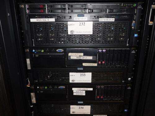 HP PROLIANT DL580 G5 4 X INTEL XEON 2.4GHZ, WITH 2 X 72GB 10K HARD DRIVES (ROW 9 - RACK 1) (DELAYED PICKUP 8-28-18 THRU 8-30-18)