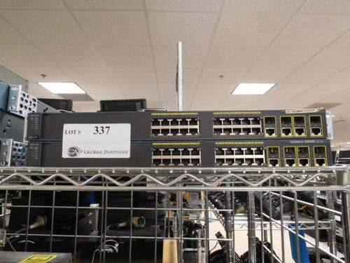 (2) CISCO WS-C2960G-24TCL SWITCHES