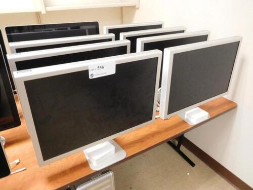 (14) APPLE HD DISPLAY A1082 23" FLAT PANEL DISPLAY AND (5) APPLE CINEMA A1081 20" FLAT PANEL DISPLAY, (0NE MONITOR MISSING AC UNIT)