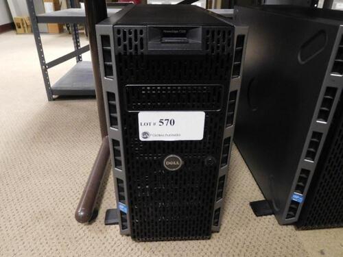 DELL POWEREDGE T320 INTEL XEON E5-1410 SR0RM 2.8 GHZ, 8GB RAM, 2 X 1.2TB HARD DRIVES 10K RPM MODEL HUC101212CSS600 (NO OPERATING SYSTEM INSTALLED)