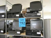 (10) NCR 7402 REAL POS SYSTEM WITH 15" DISPLAY, NCR PRINTER, SCANNER, KEYBOARD AND CASH BOX AND (2) NCR 7402 REAL POS SYSTEMS FOR PARTS