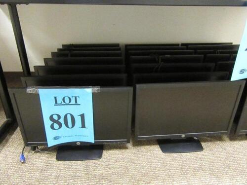 (28) ASST'D 22" INCH HP MONITORS