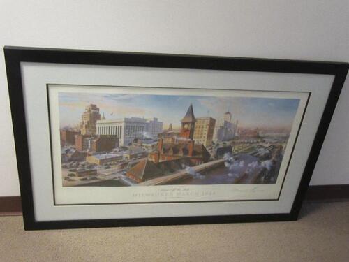 WIND OFF THE LAKE - MILWAUKEE MARCH 1945 BY MICHAEL BLASER 361/1500