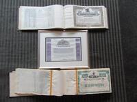 CARSON PIRIE STCOTT STOCK CERTIFICATES