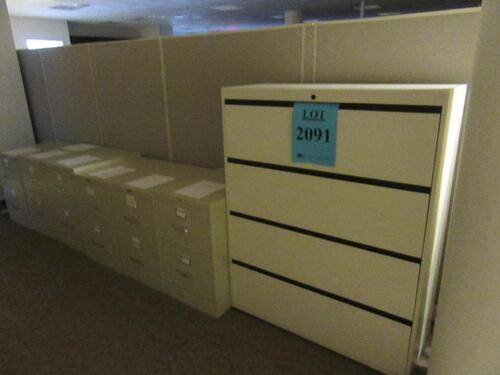 (18) 2 DRAWER FILE CABINETS AND (4) 4 DRAWER LATERALS (DELAYED PICK-UP 8-31-18)