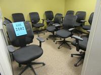 (14) BLACK MESH OFFICE CHAIRS