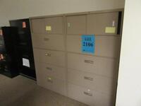 (14) ASST'D LATERAL CABINETS