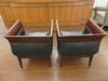 (2) NIEDERMAIER LEATHER CHAIRS - 4