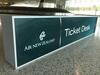 Air New Zealand Ticket Desk Sign - 2