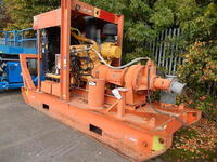 Godwin HL 160M Fork Attachable Skid- Mounted Diesel Engine Driven Dri-Prime 200mm Dia Suction High Head Pumping Set, with 508mm dia impellor,Caterpillar Model C15 6- cylinder engine and Sykes model S35 control panel, gross weight 8900Kg. Dimension 5350mm 