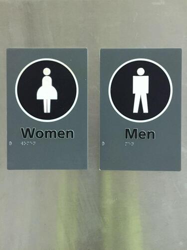 Male & Female Toilet Sign