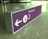 Iconic Illuminated 'Terminal 2' Directiol Sign - 2