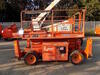 JLG 260 MRT Diesel Engined Self Propelled Scissor Lift Access Platform,max platform load 570kg, 2 occupants,max platform height 7920mm,gross weight 3529kg, with extendable platform retracted 2590mm x 1540mm x 1650mm,Kubota D905 engine and hydraulic outri