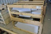 CRATE OF MISC HALTON STAINLESS STEEL VENTS