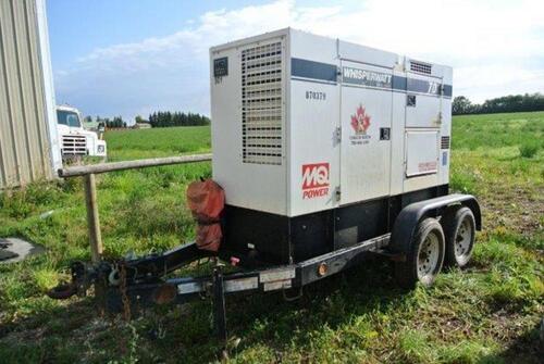 WHISPERWATT ULTRA SILENT 70 MQ POWER GENERATOR AND TRAILER