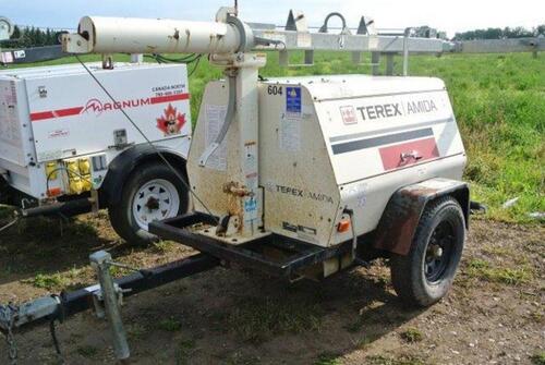 TEREX AMIDA AL4000 LIGHT TOWER AND TRAILER