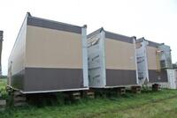 LOT OF 3 TRAILERS - 60FT X 12FT CAMPSITE CAMPCORP - TIM HORTONS FACILITY - ONE UNIT REFRIDGERATED NEW NEVER USED