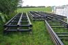 LOT OF NEW AMERICAN STEEL 17 BLACK SKIDS 60', 1 BLACK SKID 38' & 2 WOOD SKIDS