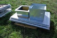 LOT OF SHEET METAL COMPONENTS