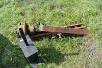 LOT OF MISC. TANKS, BEAMS, METAL, PIPE