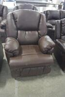 BROWN ELECTRIC RECLINER CHAIR