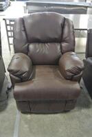 BROWN ELECTRIC RECLINER CHAIR