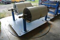 INDUSTRIAL ROTARY LIGHT SHEET STEEL ROLL DISPENSER