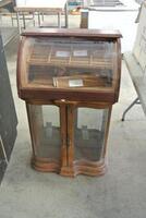 WOOD CABINET AND HUMIDOR