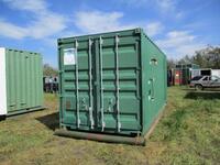 20FT GREEN CCAN ON SKID - WATER TREATMENT FACILITY NCA106020401