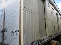 12' X 70'CAMP DORM STRUCTURE, Sleeper Trailer, 6 Mattresses, 6 Chairs, 6 TV's mounted, w/ mech. room