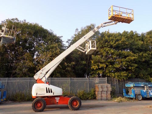 Snorkel SP22 DZ 4x4 Diesel Engined Self Propelled Telescopic Boom 4-Wheel Drive Access Platform, max platform load 227kg /500lbs 2 occupants, max platform height 19.8mtr/65ft, platform size 1830mm x 760mm, gross weight 10894kg, with Deutz 2011 engine. C