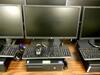 LOT OF 2, HP ELITEDESK 800G1 SFF CORE i7 VPRO 500 HD, 8GB RAM, 24'' DISPLAY KEYBOARD,MOUSE (NO OPERATION SYSTEM)