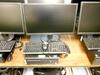 LOT OF 2, HP ELITEDESK 800G1 SFF CORE i7 VPRO 500 HD, 8GB RAM, 24'' DISPLAY KEYBOARD,MOUSE (NO OPERATION SYSTEM)