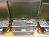 LOT OF 2, HP ELITEDESK 800G1 SFF CORE i7 VPRO 500 HD, 8GB RAM, 23'' DISPLAY KEYBOARD,MOUSE (NO OPERATION SYSTEM)