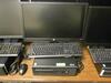 LOT OF 2, HP ELITEDESK 800G1 SFF CORE i7 VPRO 500 HD, 8GB RAM, 23'' DISPLAY KEYBOARD,MOUSE (NO OPERATION SYSTEM)