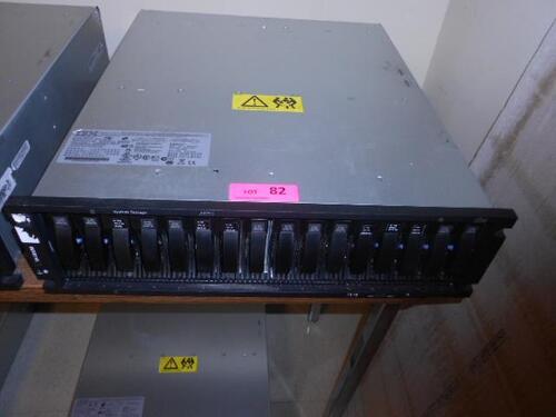 IBM 1814-52A EXP520 STORAGA EXPANSION UNIT WITH 16 X 600GB 15K FC HARD DRIVES 59Y5336