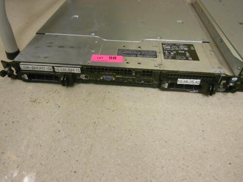 DELL POWEREDGE 1850 WITH 2 X 36GB 15K SCSI HARD DRIVES