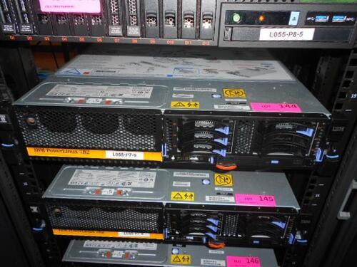 IBM Power 7: Model 8246-L2T, CPU 16x4.2Ghz cores, 256GB RAM, 4x146GB HDD'S