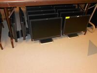 LOT OF 12, HP 22'' MONITORS