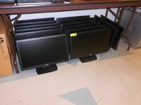 LOT OF 14, HP 22'' MONITORS