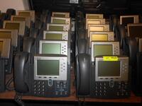 LOT OF 12 CISCO 7962 IP PHONES