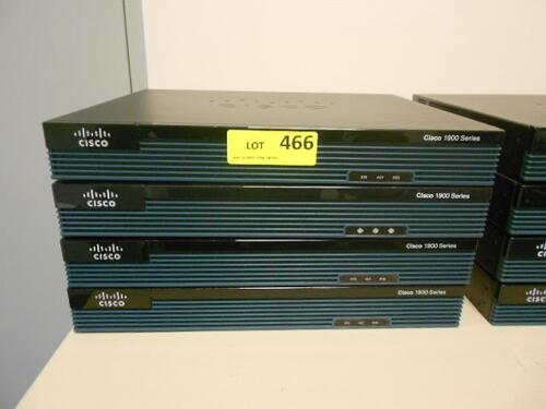 LOT OF 4 CISCO 1921 ROUTER