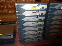 LOT OF 8 CISCO 2851 SERVER